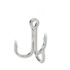 Ancora Zebco Topic Treble Hook Nickel No.6/0 2buc/pac