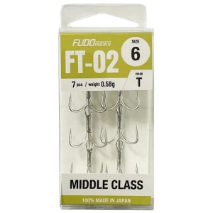 Ancore Fudo FT-02T Middle Class Nickel Nr.6, 7buc/pac Ancore Fudo FT-02T Middle Class Nickel Nr.6, 7buc/pac