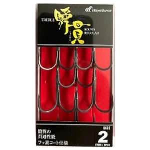 Ancore Triple HAYABUSA Shunkan Round, Nr.10, 8buc/pac