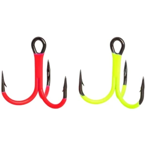 Ancore Triple VMC 4551 Orange Chartreuse Pink, Nr.1/0, 4buc/pac Ancore Triple VMC 4551 Orange Chartreuse Pink, Nr.1/0, 4buc/pac