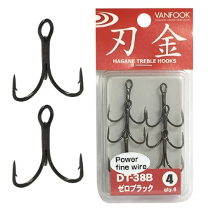 Ancore Vanfook DT-38B Treble nr.14, 7buc/plic Ancore Vanfook DT-38B Treble nr.14, 7buc/plic