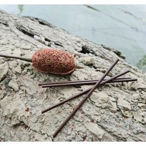 Tije Feederx Long Cast Tube, Brown, 10cm, 5buc/plic