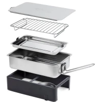 Afumatoare Abu Garcia Fish Smoker Small, 30x18x9cm   Afumatoare Abu Garcia Fish Smoker Small, 30x18x9cm