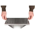 Gratar FOX Cookware Foldable BBQ Inox, 38x26x3cm