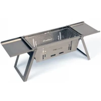 Gratar Trakker Armolife Ss Folding Bbq, 74x22x25cm