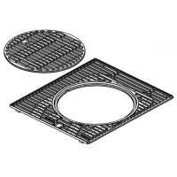 Gratar din Fonta cu Inel Central Detasabil pentru Gratarele Campingaz Seria 4 Select, Premium, Onyx Gratar din Fonta cu Inel Central Detasabil pentru Gratarele Campingaz Seria 4 Select, Premium, Onyx