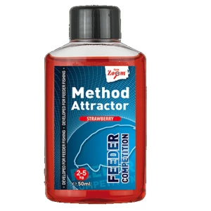 Atractant Carp Zoom Method Feeder Competition Strawberry 50ml