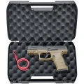 Pistol Umarex CO2 Airsoft Walther PPQ M2 T4E FDE CAL.43 8BB 5J Pistol Umarex CO2 Airsoft Walther PPQ M2 T4E FDE CAL.43 8BB 5J