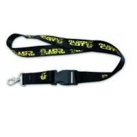 Black Cat Lanyard Keychain