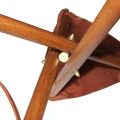 Scaun Tapel Tip Trepied Lemn, 75cm