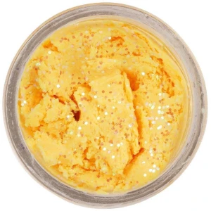 Pasta Berkley Powerbait Natural Glitter Trout Dough, Cheese, Chartreuse Glitter, 50g