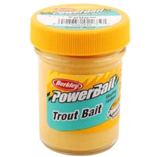 Pasta Flotanta Berkley PowerBait Biodegradable Trout Bait, Yellow