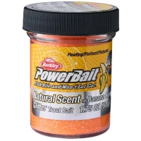 Pasta Berkley Powerbait Trout Dough Fruits Floating, Banana Fluo Orange, 50g Pasta Berkley Powerbait Trout Dough Fruits Floating, Banana Fluo Orange, 50g