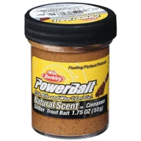 Pasta Berkley Powerbait Trout Dough Spices Floating, Cinnamon, 50g