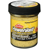Pasta BERKLEY PowerBait Trout Dough Spices Floating, Spices Curry, 50g