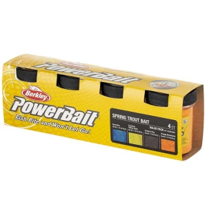 Pasta Flotanta 4 X Berkley Powerbait Trout Season Pack, Spring (primavara)