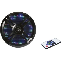 Boxe Marine ALLROUNDMARIN, 6.5", Negre, LED, 2buc/pac
