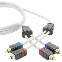 Cablu Rca Marin Pentru Amplificator Ds18 Mofcr-12ft, 2 Canale, 3.6m