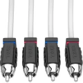 Cablu RCA Marin pentru Amplificator DS18 MOFCR-12FT, 2 Canale, 3.6m