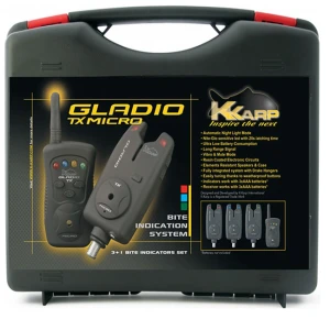 Set Avertizori K-karp Gladio Tx Micro Bite Indicator Set  3 Plus 1