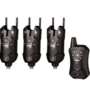 Set 3 Avertizoare + Statie Z-fish Merkur Bite Alarm Set