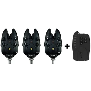 Set 3 Avertizoare Wolf Icon Qi + Statie Icon Qr Hubb