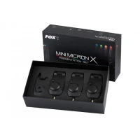 Set Avertizoare FOX Mini Micron X inc. Hardcases + Statie 3+1 Set Avertizoare FOX Mini Micron X inc. Hardcases + Statie 3+1