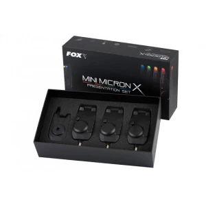 Set Avertizoare Fox Mini Micron X Inc. Hardcases + Statie 3+1