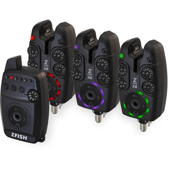 Set Avertizoare Zfish Bite Alarm Zx8 3+1 -zf-4919 (ZFISH) Set Avertizoare Zfish Bite Alarm Zx8 3+1 -zf-4919 (ZFISH)