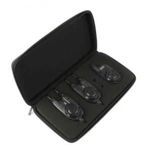 Set Avertizori CARP ACADEMY Flashback, Black, 2+1 1buc/pac