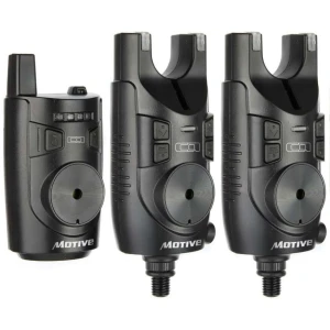 Set Avertizori CARP ACADEMY Motive Carp, Black, 2+1