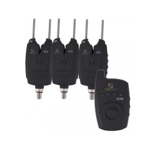 Set Avertizori Carp Spirit Xte + Statie Xtre 3+1
