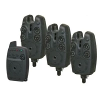 Set Avertizori Cu Statie Carp Pro Ram Xd Bite Alarm, 3+1