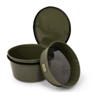 Bac Nada + Sita Korum Eva Solid Groundbait Bowl, 29x17x29cm