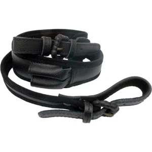 Curea Arrow Piele Carabina Blaser 2 Posturi Neagra