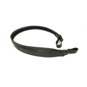 Curea Piele Carabina Luxory Neagra 2 Posturi Nobil Hunt