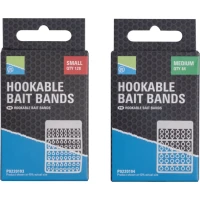 Inele Elastice Preston Hookable Bait Bands, Small, 128buc/pac