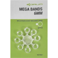 Inele siliconice Korum Mega Bands, 4mm, 10buc/pac Inele siliconice Korum Mega Bands, 4mm, 10buc/pac