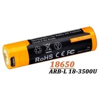 Acumulator Cu Micro-usb Fenix 18650 - 3500mah Arb-l 18-3500u