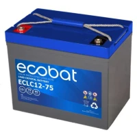 Baterie ECOBAT C.AGM Batterie 75Ah, 26x16.9cm