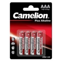 Baterii Alcaline Camelion Plus Alkaline, AAA, LR3, B4