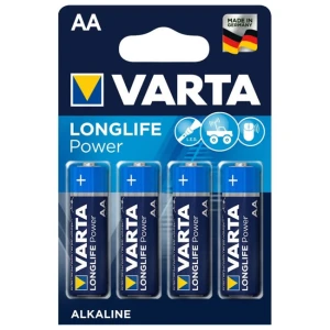 Baterii Alcaline Varta Longlife Power AA, 4 buc Baterii Alcaline Varta Longlife Power AA, 4 buc