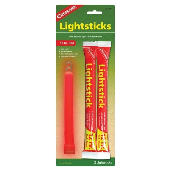 Bete Luminoase Coghlans, Rosii, 2buc/pac