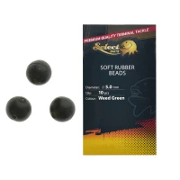 Bile Cauciuc Select Baits Soft Rubber Beads, 5mm, 10buc