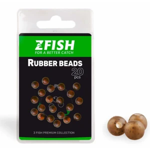 Opritoare Zfish Rubber Beads, 5mm, 20buc/pac