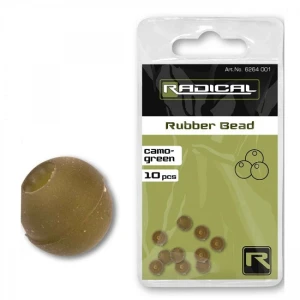 Perle Radical Rubber Bead 10buc/plic
