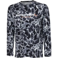 BLUZA SAVAGE GEAR NIGHT UV BLACK WATERPRINT MAR.M BLUZA SAVAGE GEAR NIGHT UV BLACK WATERPRINT MAR.M