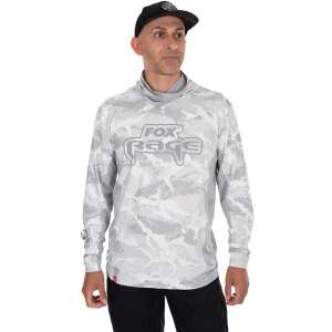 Bluza Fox Rage Uv Hooded Light Cam Top, Marime Xxl