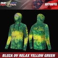 Bluza UV RELAX Blue Wave UPF 50+, Camo Green, Marime XL