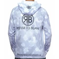Bluza UV RTB REFUSE TO BLANK Long Sleeve Hoodie UPF 50+, Light Camo Grey, Marime L